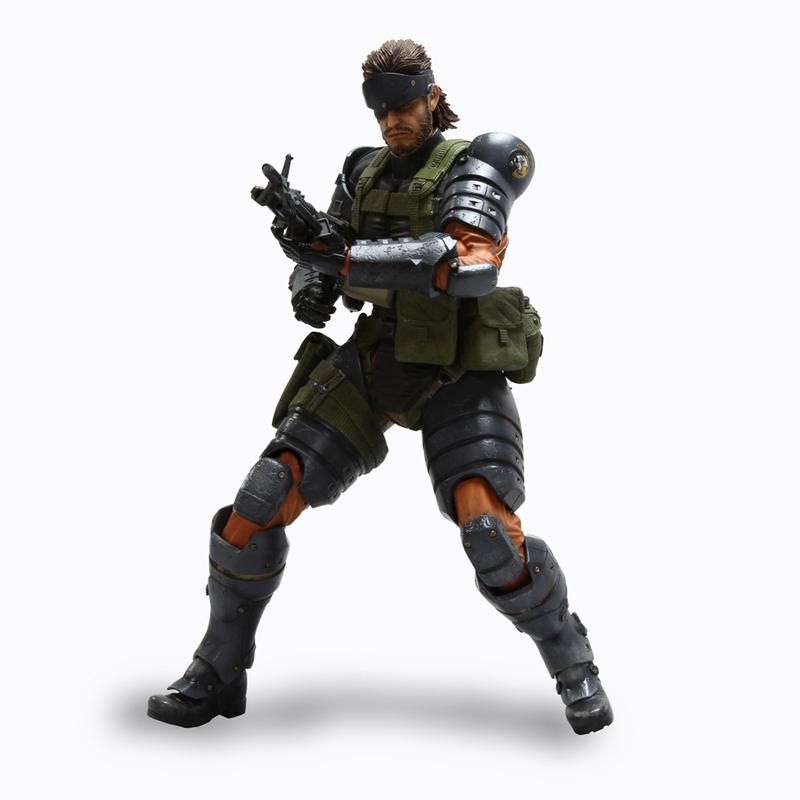 Illustration for article titled New Metal Gear Solid Figures Sneak Out